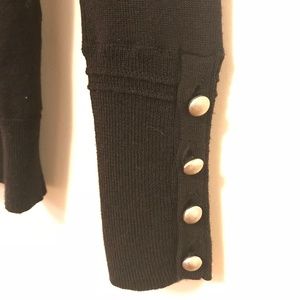 EUC Lightweight Merino Sweater w/ Button Detailing